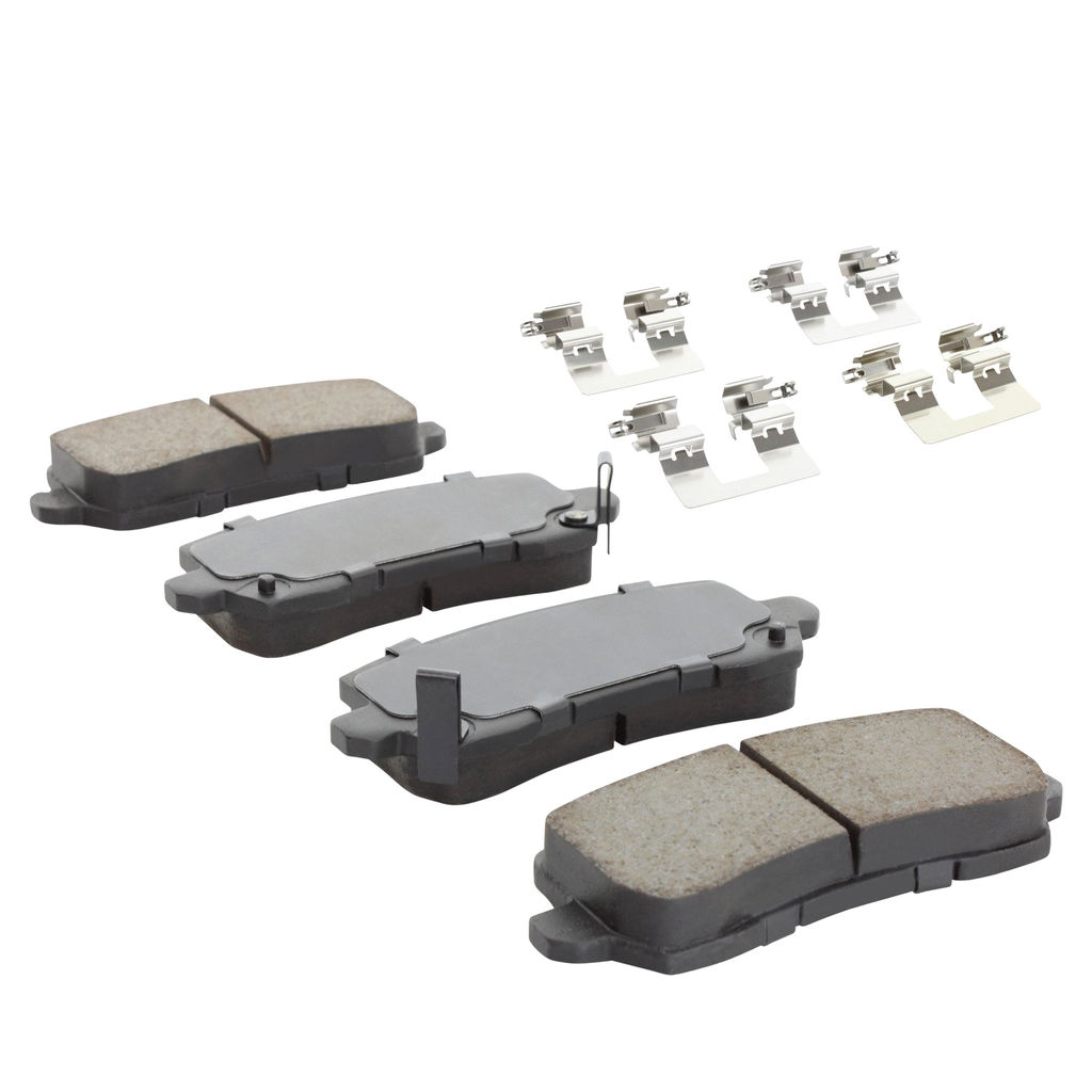 Quality-Built 1003-1698C - Black Series Ceramic Brake Pad Set