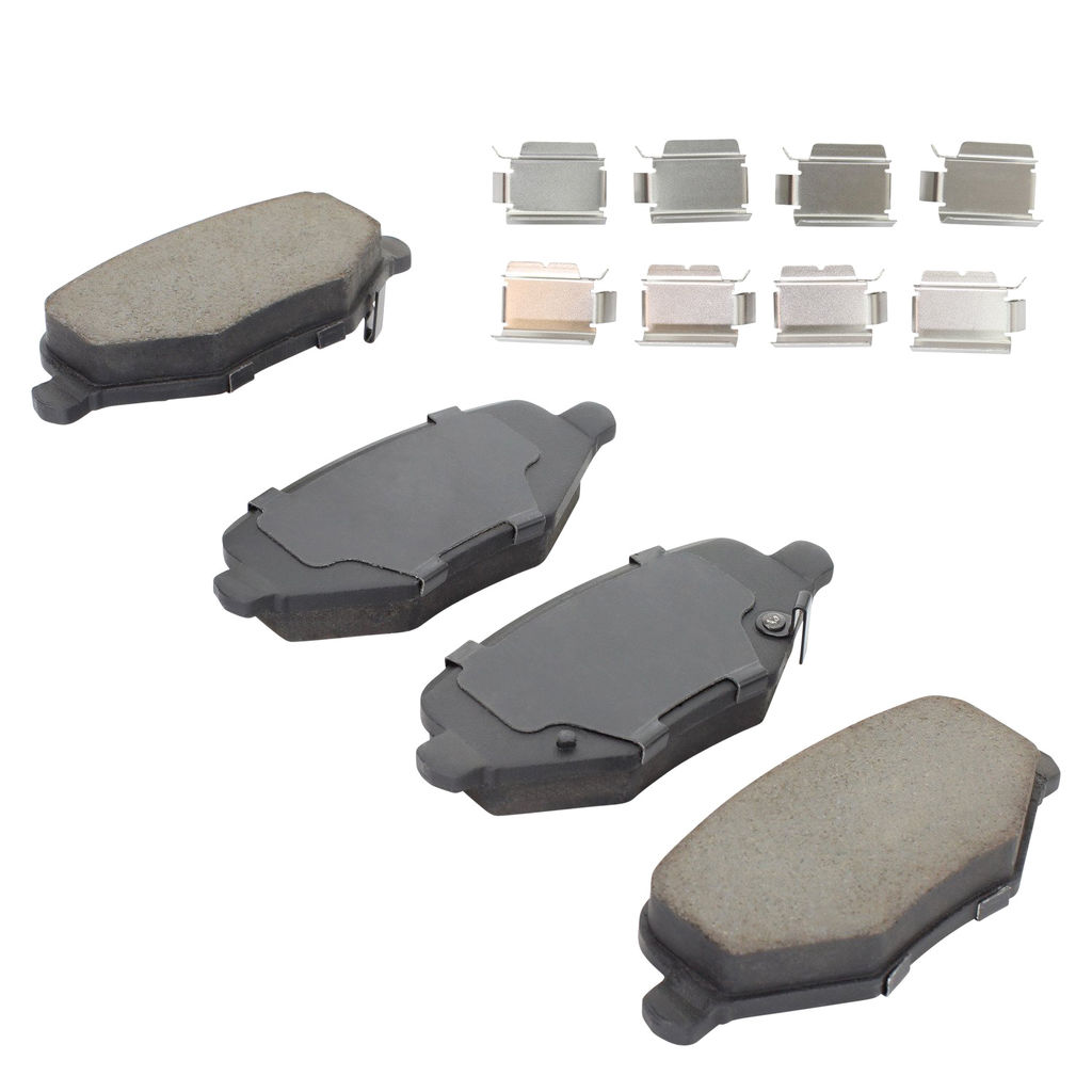Quality-Built 1003-1719C - Black Series Ceramic Brake Pad Set