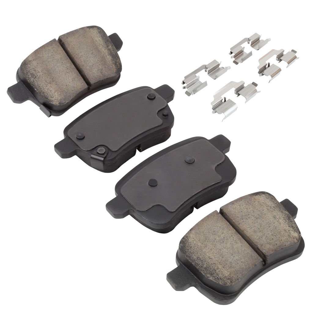 Quality-Built 1003-1722C - Black Series Ceramic Brake Pad Set