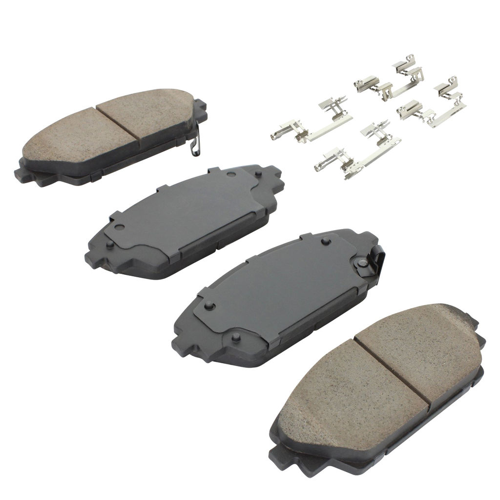 Quality-Built 1003-1728C - Black Series Ceramic Brake Pad Set