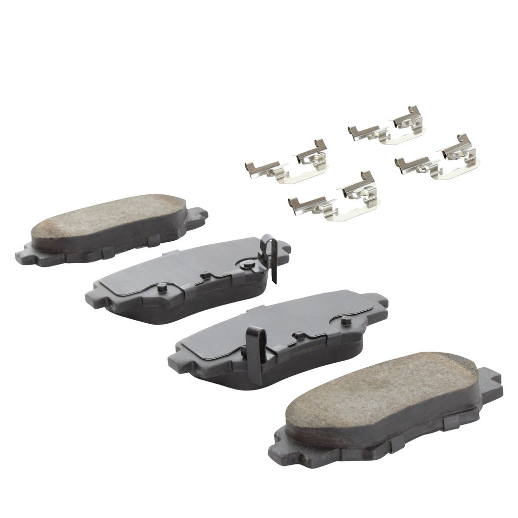 Quality-Built 1003-1729C - Black Series Ceramic Brake Pad Set