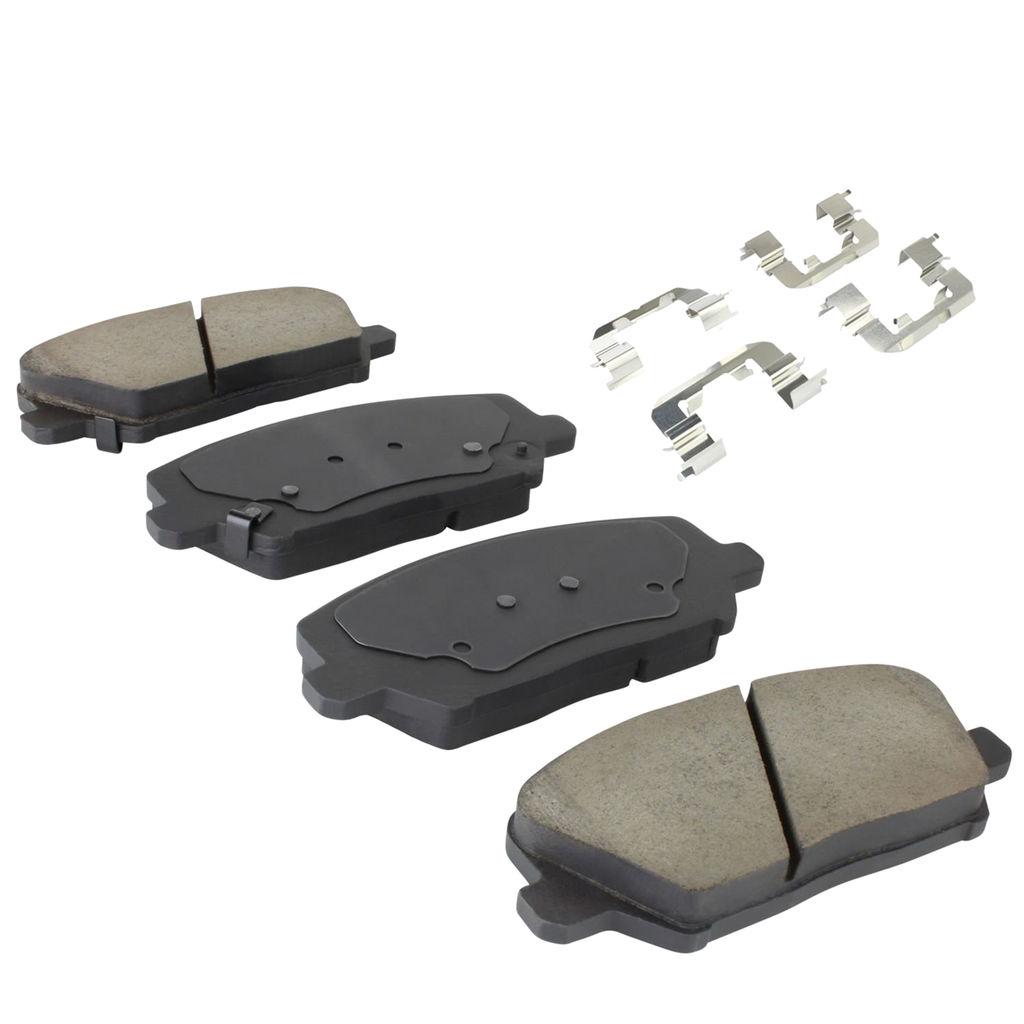 Quality-Built 1003-1735C - Black Series Ceramic Brake Pad Set