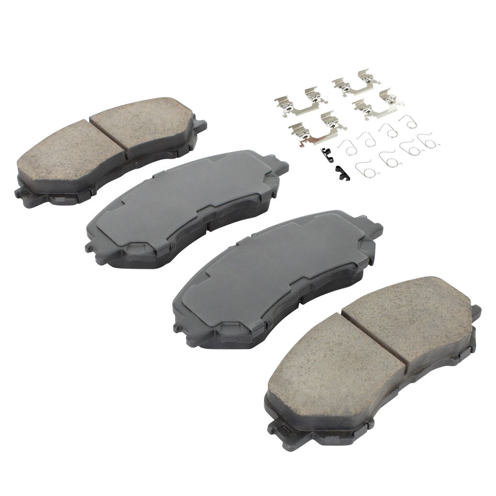 Quality-Built 1003-1737C - Black Series Ceramic Brake Pad Set