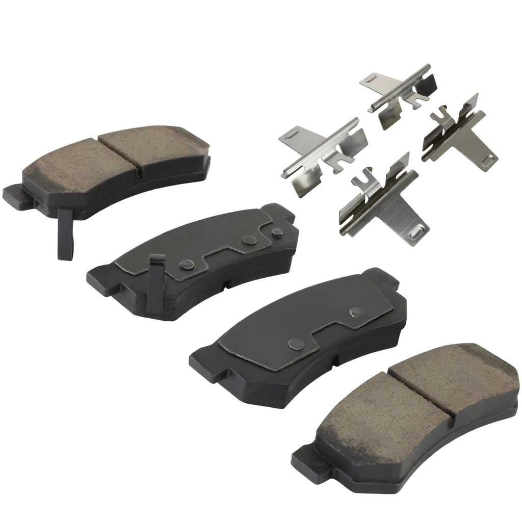 Quality-Built 1003-1739C - Black Series Ceramic Brake Pad Set