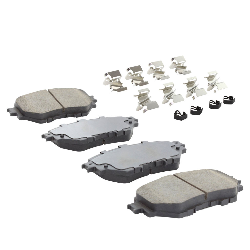 Quality-Built 1003-1759C - Black Series Ceramic Brake Pad Set
