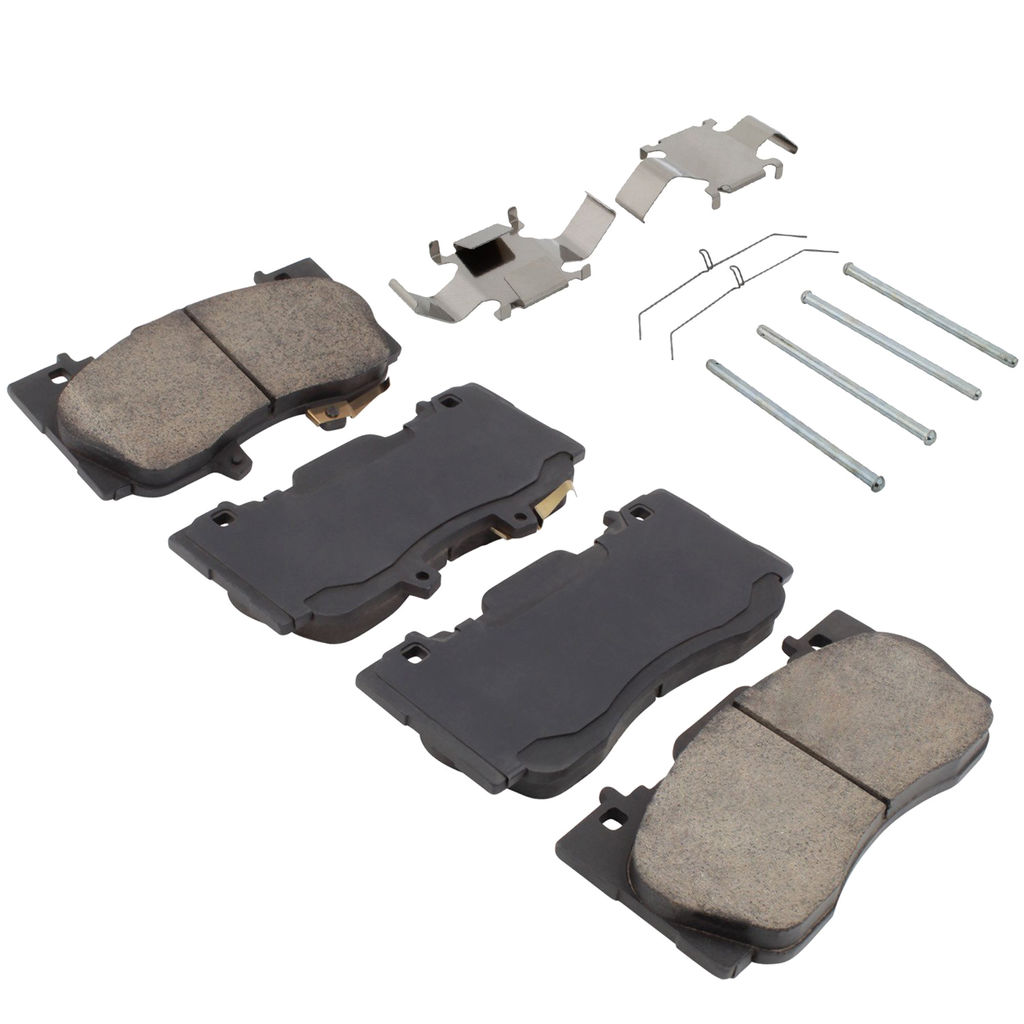 Quality-Built 1003-1784C - Black Series Ceramic Brake Pad Set