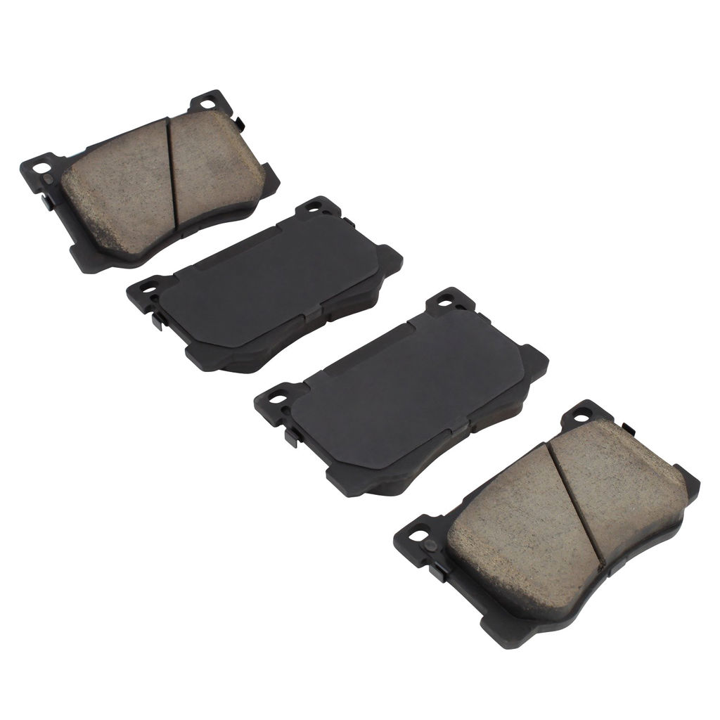 Quality-Built 1003-1799AC - Black Series Ceramic Brake Pad Set