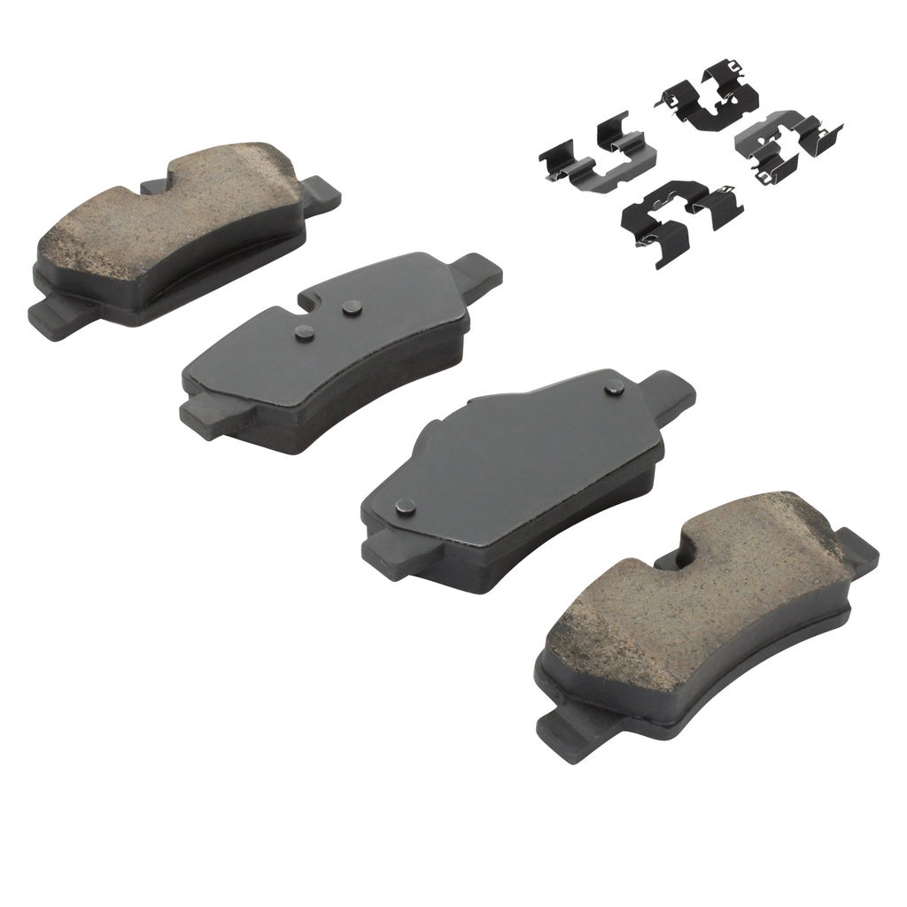 Quality-Built 1003-1800C - Black Series Ceramic Brake Pad Set