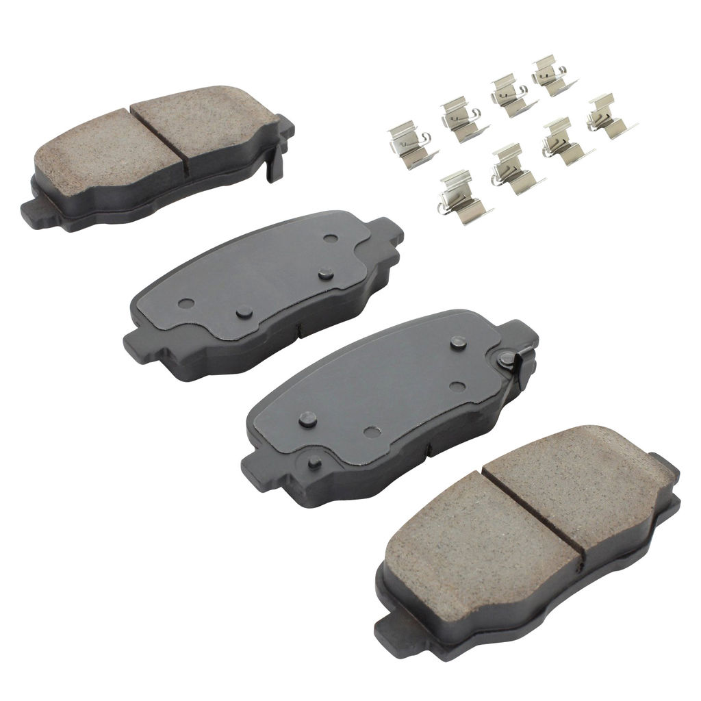 Quality-Built 1003-1809C - Black Series Ceramic Brake Pad Set