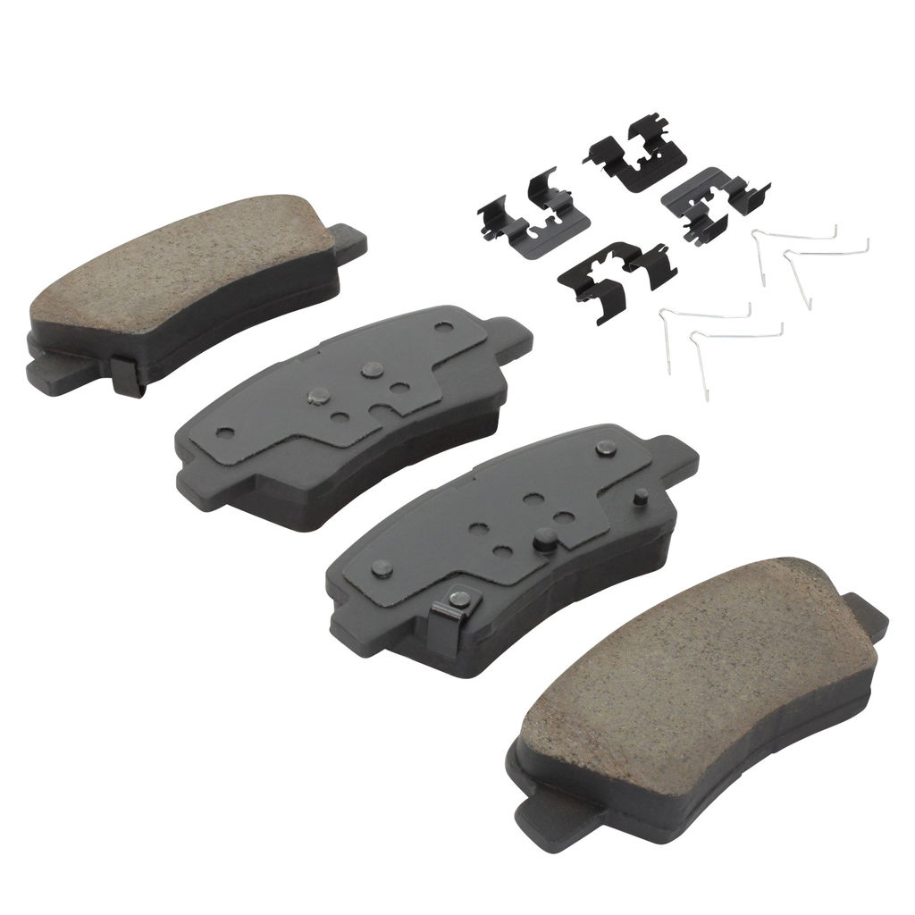 Quality-Built 1003-1813C - Black Series Ceramic Brake Pad Set