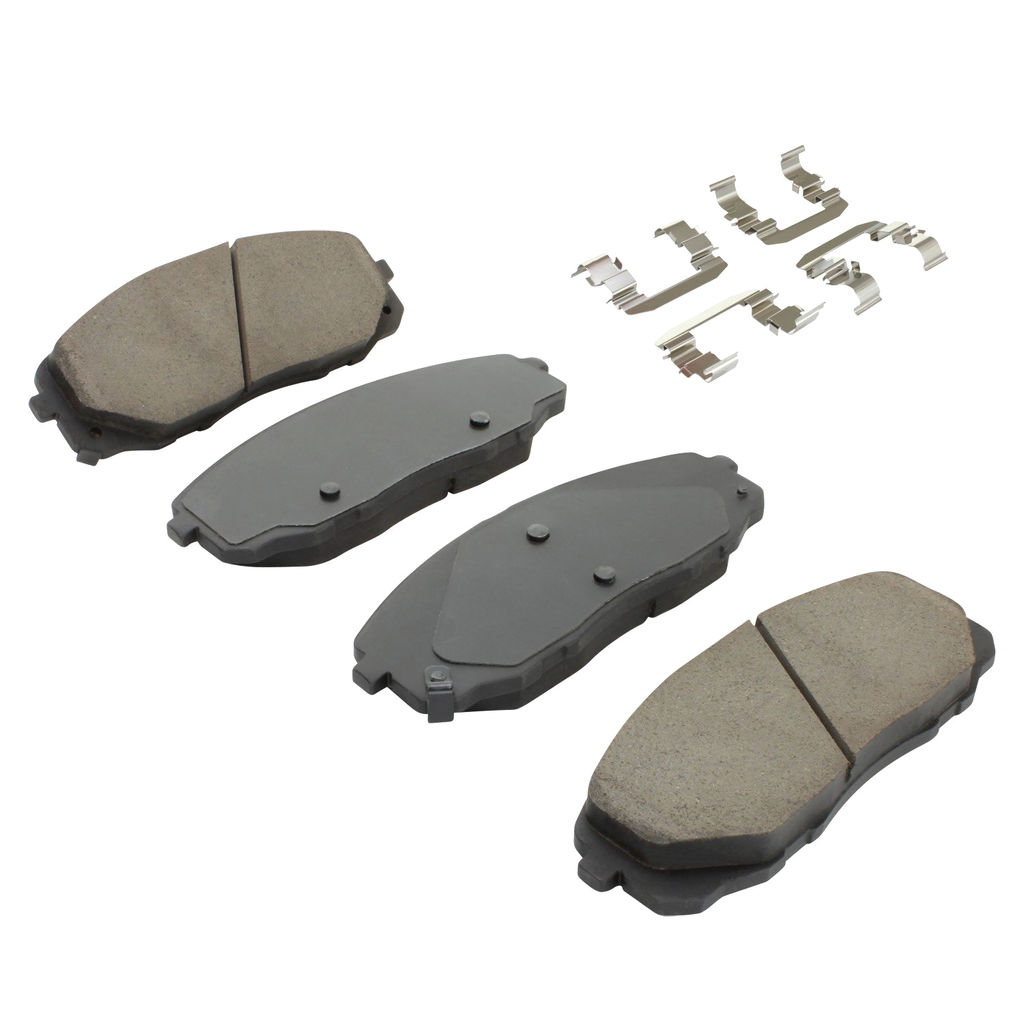 Quality-Built 1003-1814C - Black Series Ceramic Brake Pad Set