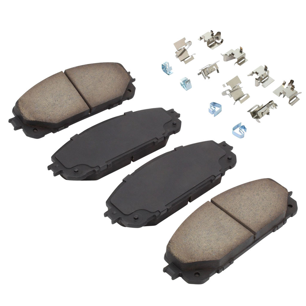 Quality-Built 1003-1843C - Black Series Ceramic Brake Pad Set