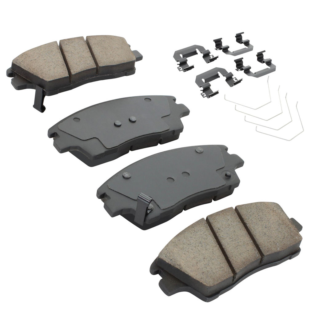 Quality-Built 1003-1847C - Black Series Ceramic Brake Pad Set