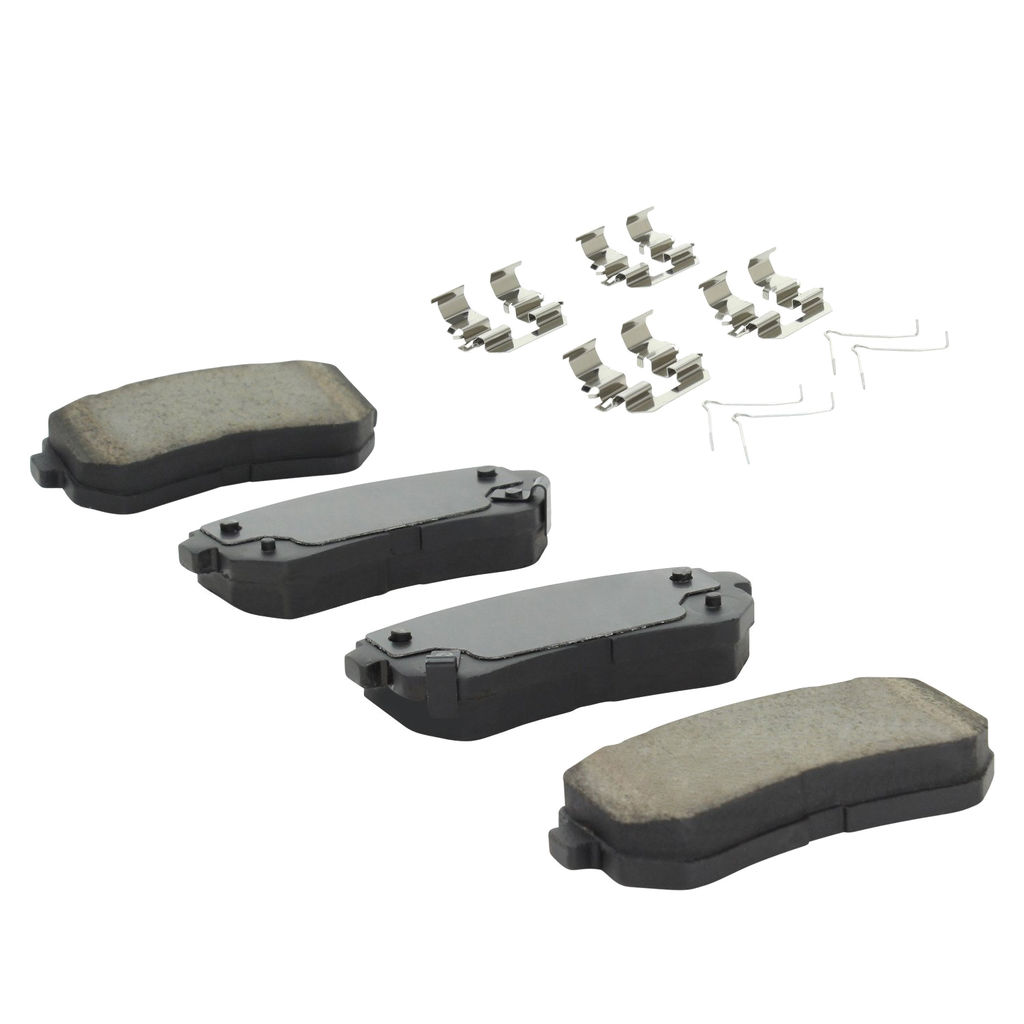 Quality-Built 1003-1856C - Black Series Ceramic Brake Pad Set