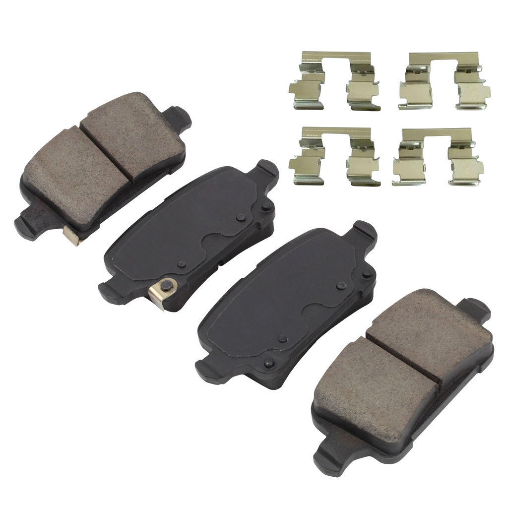 Quality-Built 1003-1857C - Black Series Ceramic Brake Pad Set