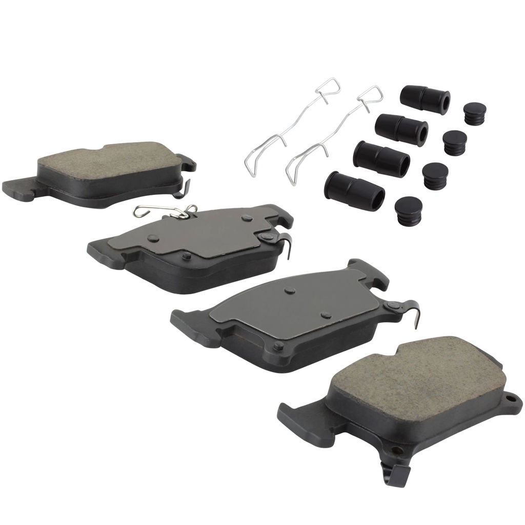 Quality-Built 1003-1923C - Black Series Ceramic Brake Pad Set