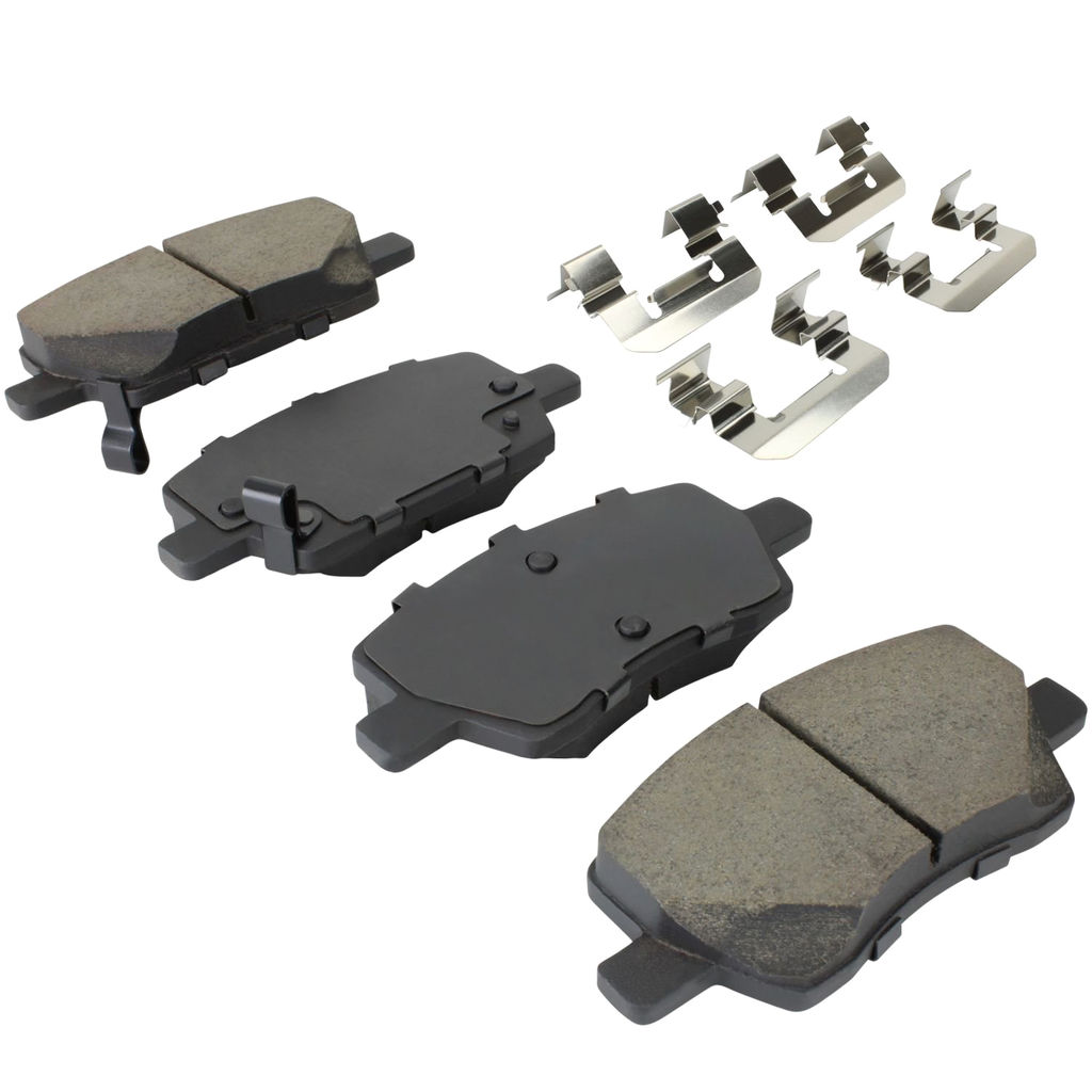 Quality-Built 1003-1929C - Black Series Ceramic Brake Pad Set
