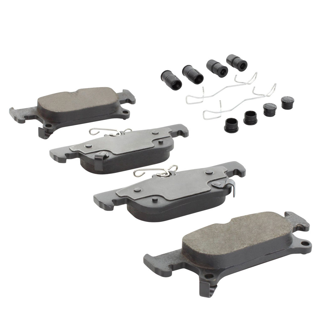 Quality-Built 1003-2025C - Black Series Ceramic Brake Pad Set