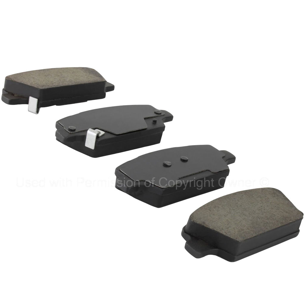 Quality-Built 1003-2050C - Black Series Ceramic Brake Pad Set