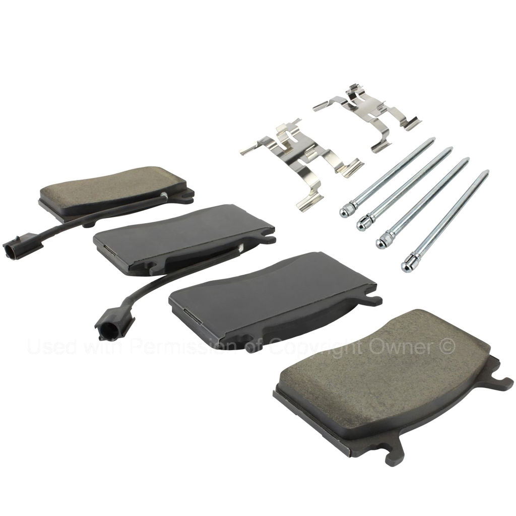 Quality-Built 1003-2052C - Black Series Ceramic Brake Pad Set