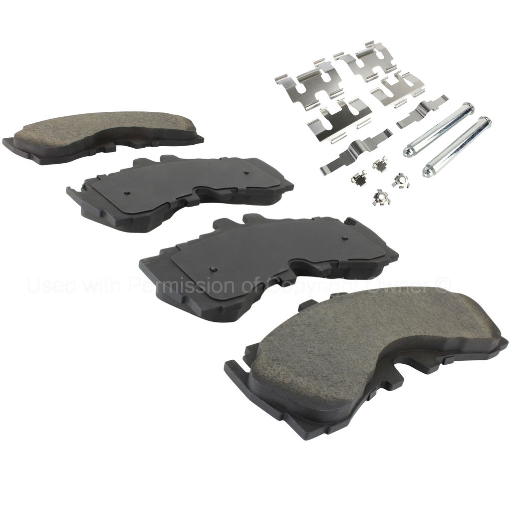 Quality-Built 1003-2062C - Black Series Ceramic Brake Pad Set