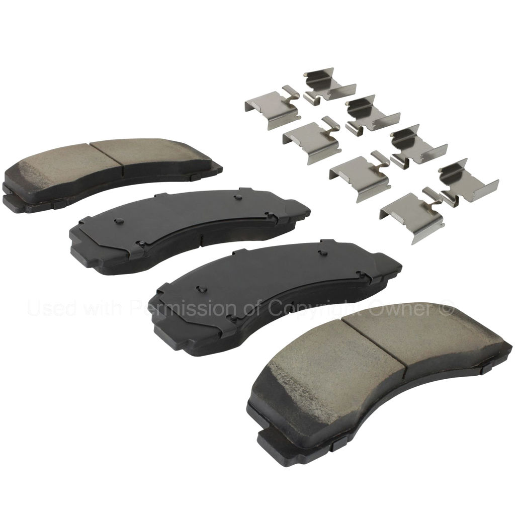 Quality-Built 1003-2087C - Black Series Ceramic Brake Pad Set