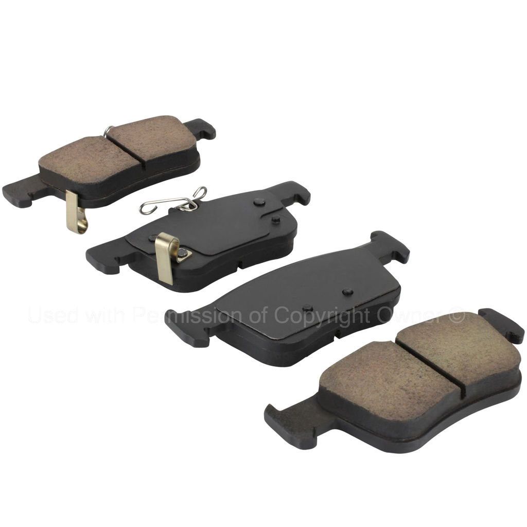 Quality-Built 1003-2102C - Black Series Ceramic Brake Pad Set