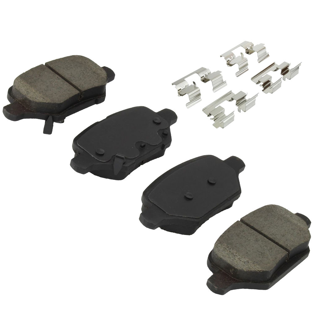 Quality-Built 1003-2168C - Black Series Ceramic Brake Pad Set