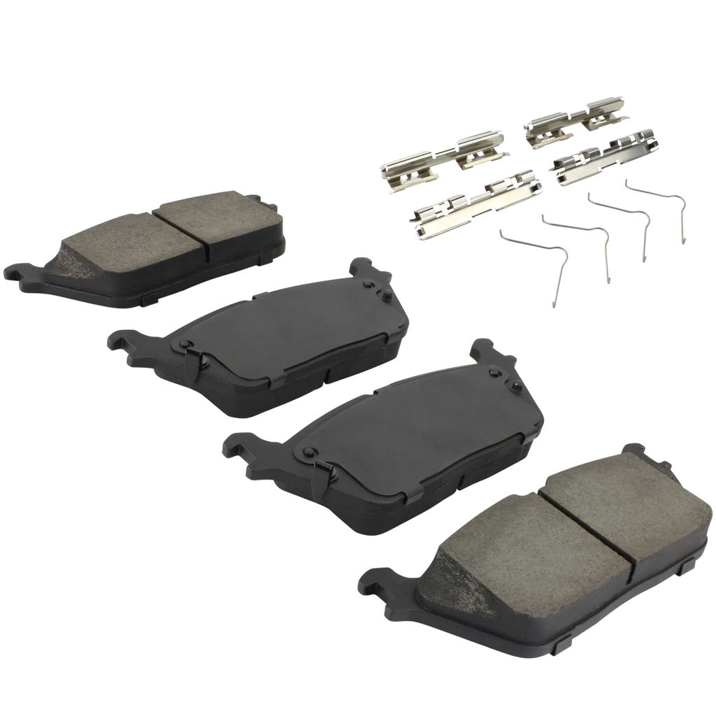 Quality-Built 1003-2169C - Black Series Ceramic Brake Pad Set