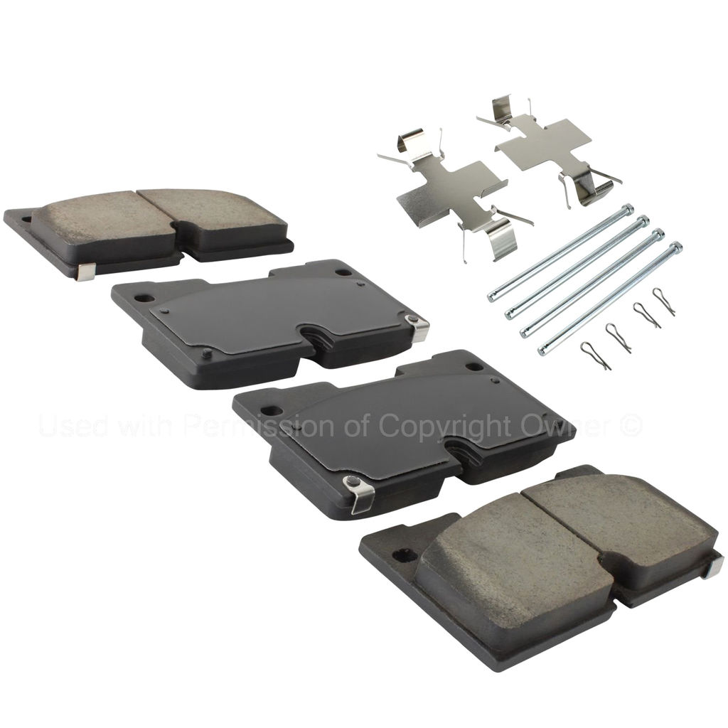Quality-Built 1003-2173C - Black Series Ceramic Brake Pad Set