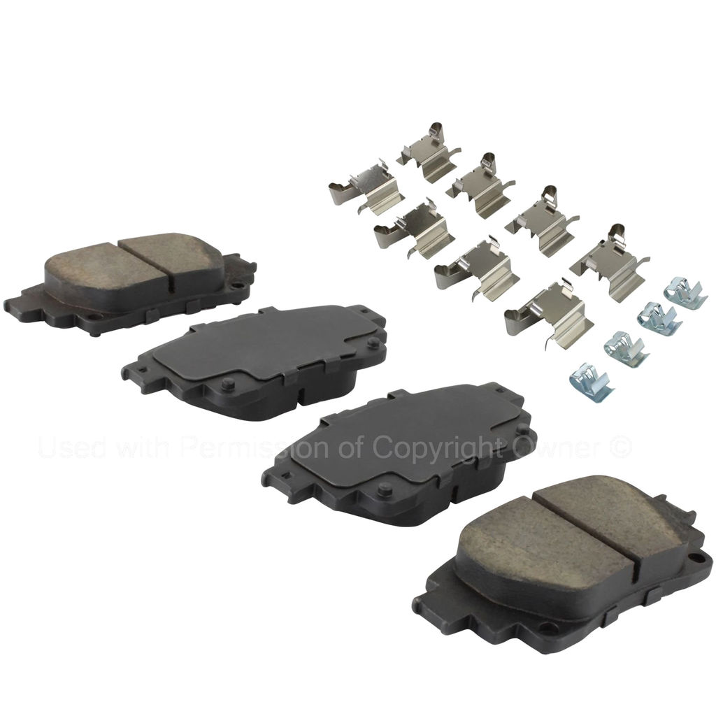 Quality-Built 1003-2183C - Black Series Ceramic Brake Pad Set