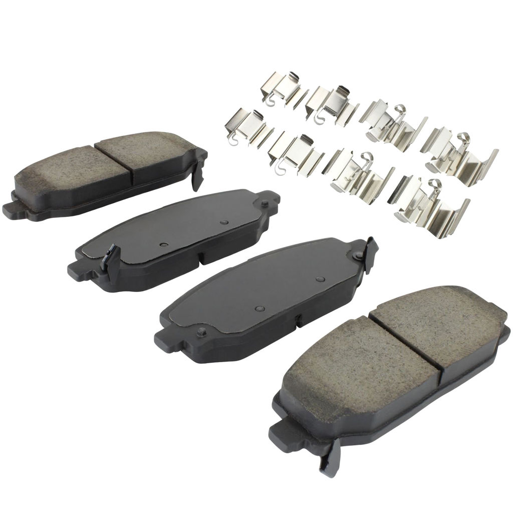 Quality-Built 1003-2186C - Black Series Ceramic Brake Pad Set