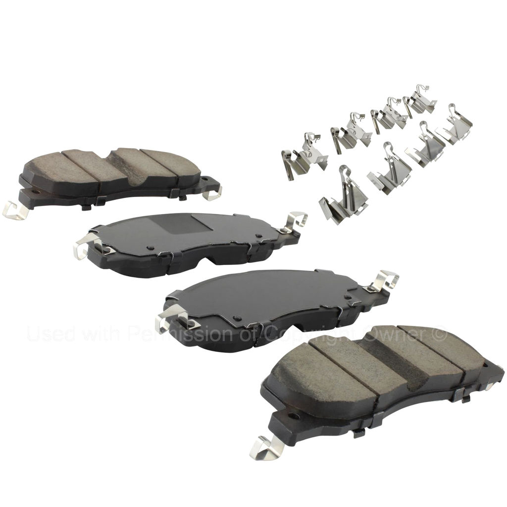 Quality-Built 1003-2230C - Black Series Ceramic Brake Pad Set