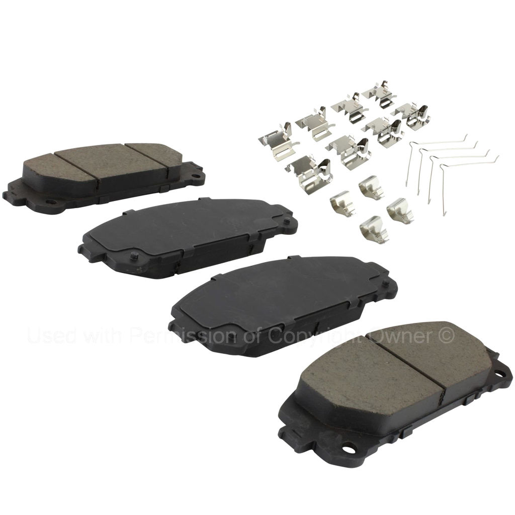 Quality-Built 1003-2304C - Black Series Ceramic Brake Pad Set