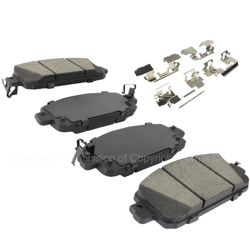 Quality-Built 1003-2310C - Black Series Ceramic Brake Pad Set