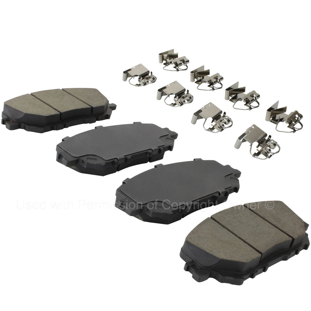 Quality-Built 1003-2375C - Black Series Ceramic Brake Pad Set