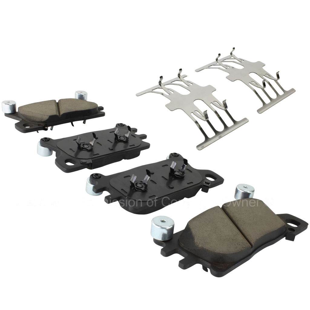 Quality-Built 1003-2376C - Black Series Ceramic Brake Pad Set