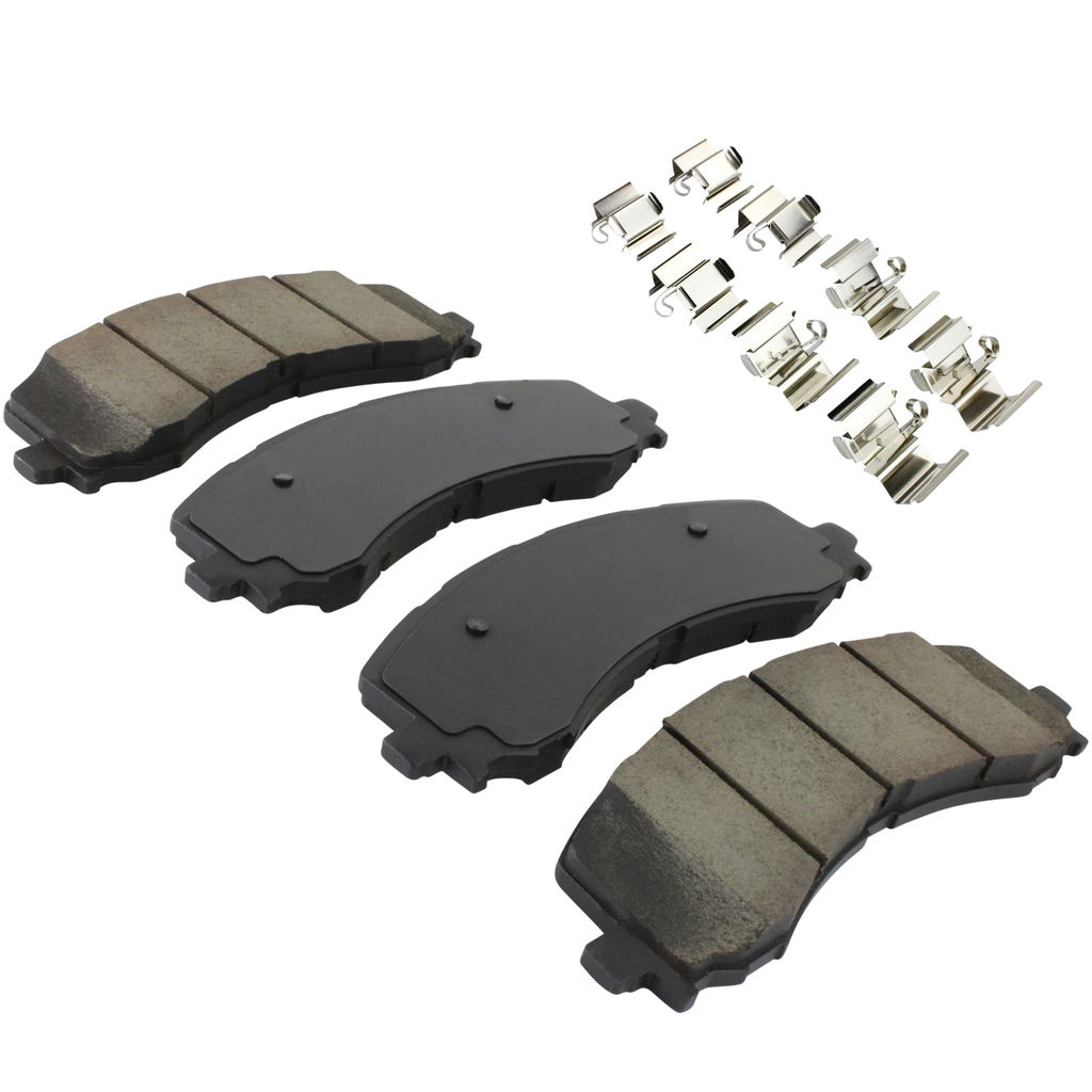 Quality-Built 1003-2382C - Black Series Ceramic Brake Pad Set