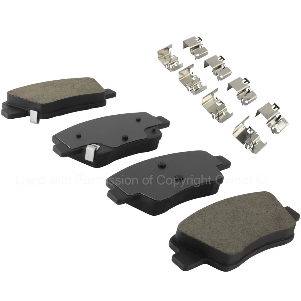 Quality-Built 1003-2394C - Black Series Ceramic Brake Pad Set
