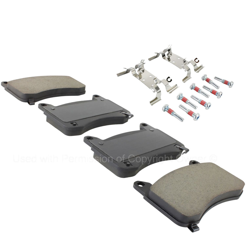 Quality-Built 1003-2399C - Black Series Ceramic Brake Pad Set