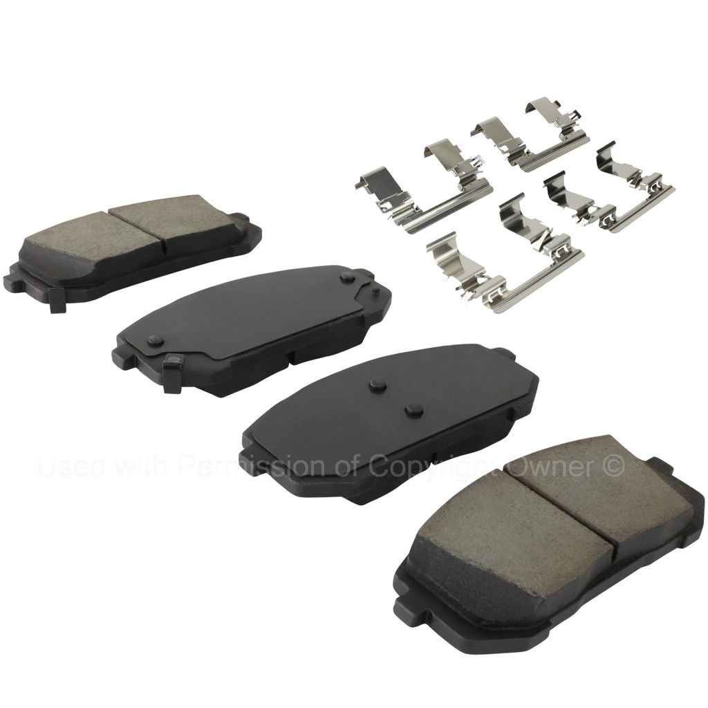 Quality-Built 1003-2400C - Black Series Ceramic Brake Pad Set