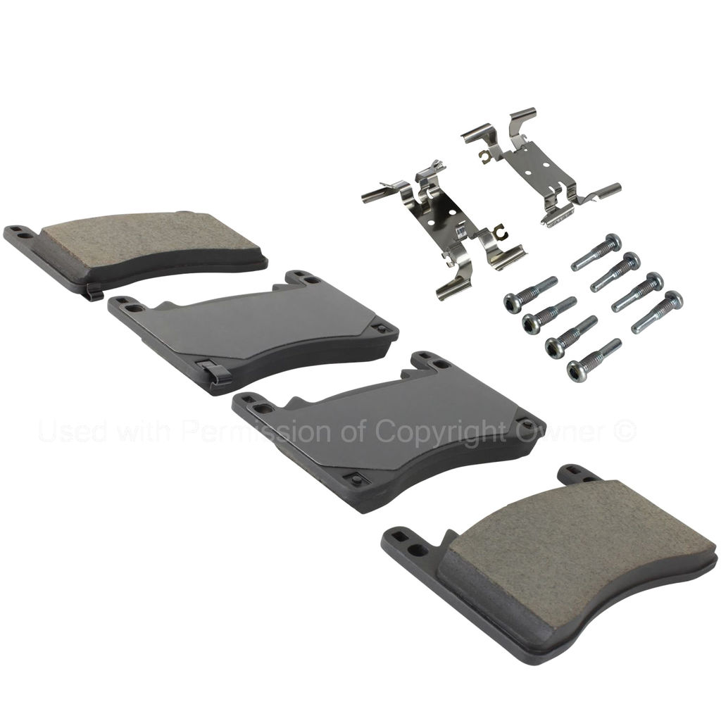 Quality-Built 1003-2418C - Black Series Ceramic Brake Pad Set
