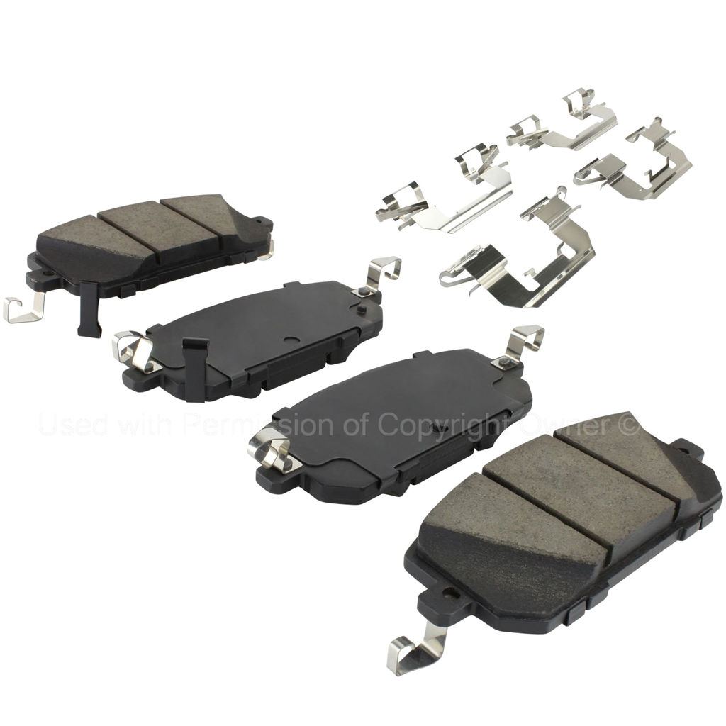 Quality-Built 1003-2426C - Black Series Ceramic Brake Pad Set