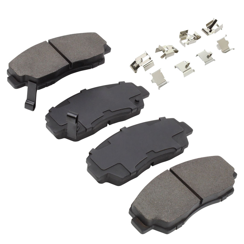 Quality-Built 1003-0574M - Black Series Semi-Metallic Brake Pad Set