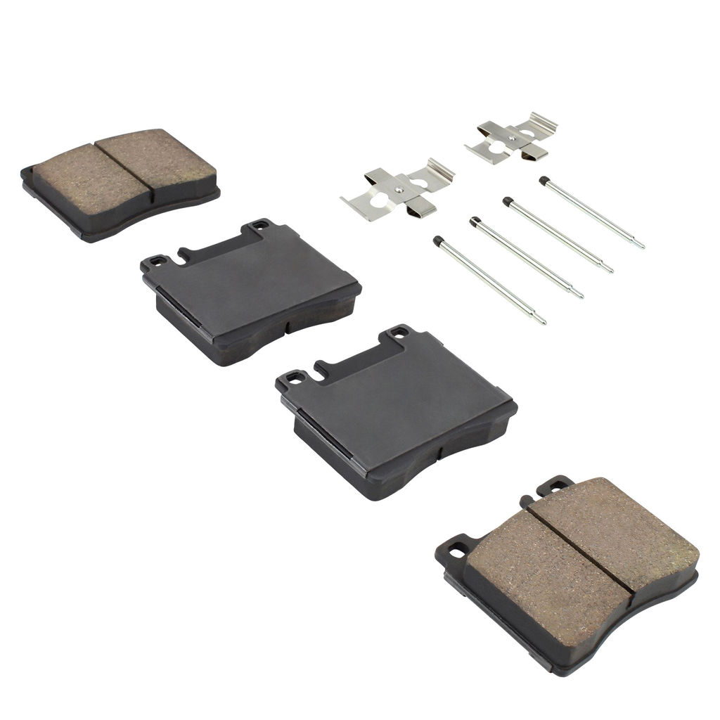 Quality-Built 1003-0577M - Black Series Semi-Metallic Brake Pad Set