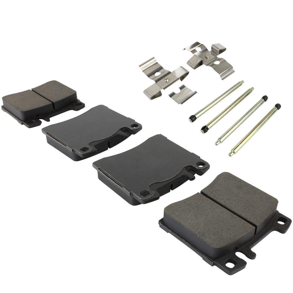 Quality-Built 1003-0578M - Black Series Semi-Metallic Brake Pad Set