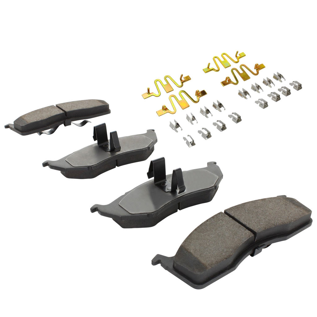 Quality-Built 1003-0591M - Black Series Semi-Metallic Brake Pad Set