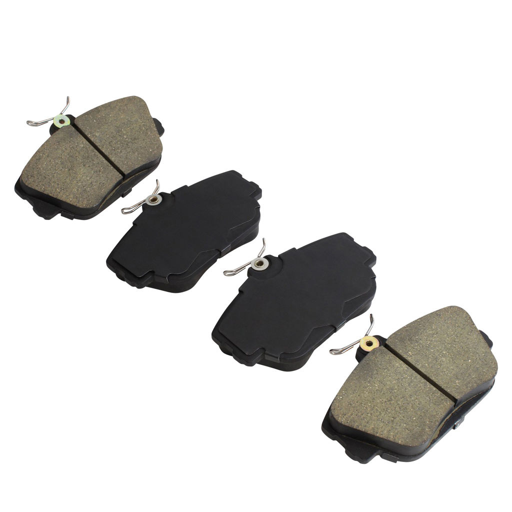 Quality-Built 1003-0598M - Black Series Semi-Metallic Brake Pad Set