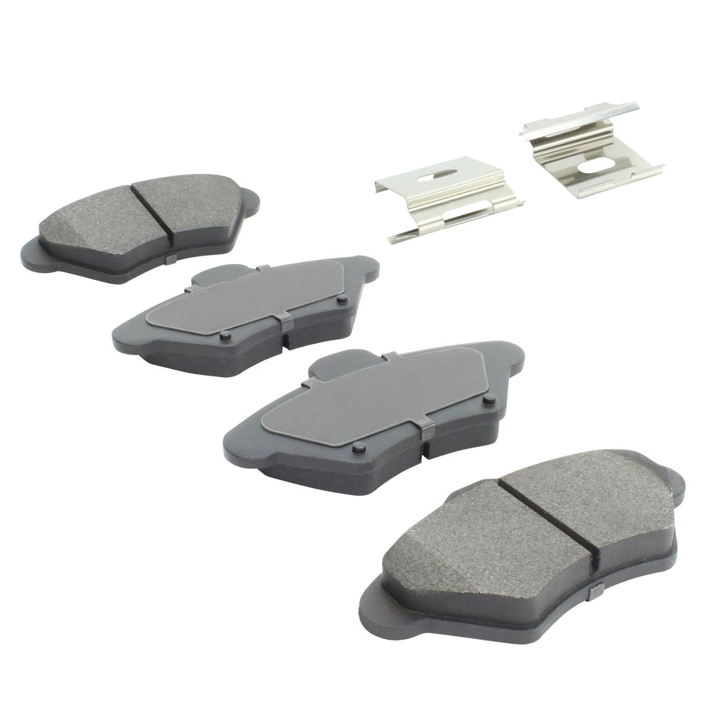 Quality-Built 1003-0600M - Black Series Semi-Metallic Brake Pad Set