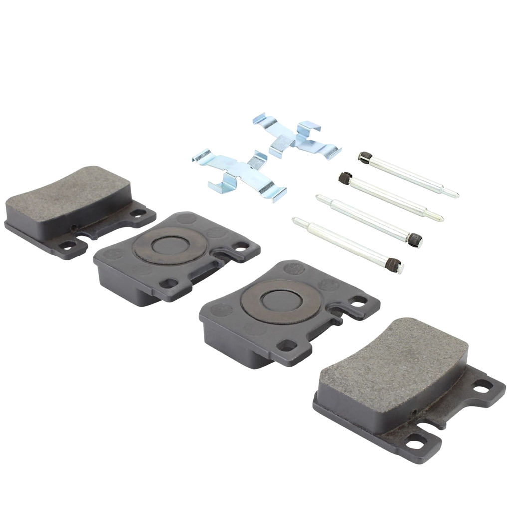 Quality-Built 1003-0620M - Black Series Semi-Metallic Brake Pad Set